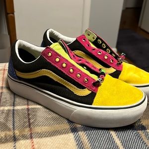 Vans Old Skool Platform beaded laces